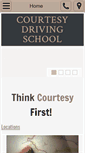 Mobile Screenshot of courtesydrivingschool.com